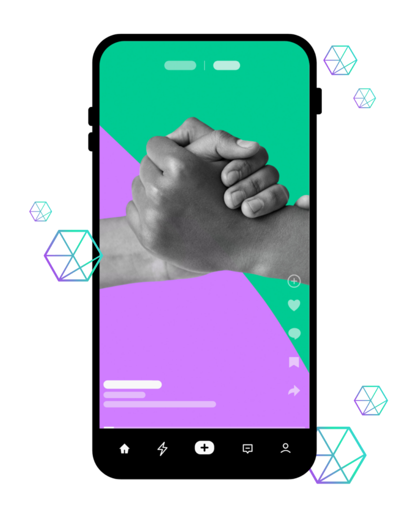 reinforce engagement two hands holding