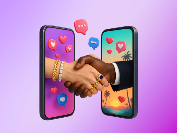 Influencer Relationship Management: two hands shaking